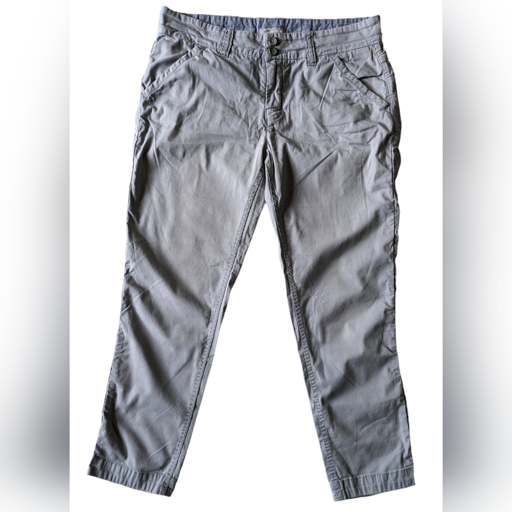 Horny Toad & Co. Gray Ella Ankle Pants Pockets Outdoors Size 6